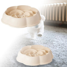 Slow Feeder Dog Bowls & Cat Bowls – No-Spill Maze Design, Compatible with Large/Small Pets & Puppies