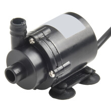 Bomba sumergible confiable, bomba sin escobillas de 12 V CC para flujo de agua continuo.