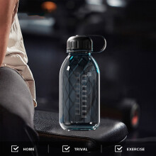 50 Oz Leakproof Sports Water Bottle, Gym Space Cup, Fitness Yoga Exercise Flask, Portable Hydration Jug