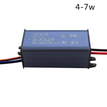 LED Driver Power Supply Convert Adapter Power Supply Transformer 3W 4-7W 8-12W 15-18W 18-24W 20W 30W 50W For Light Lamp Waterproof male plug 4-7W