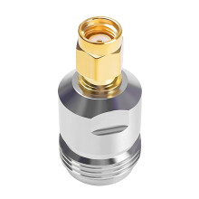 Tizuqe SMA to N Adapter RF Connectors N Female to SMA Male Plug Straight RF Coaxial Connector Adapter