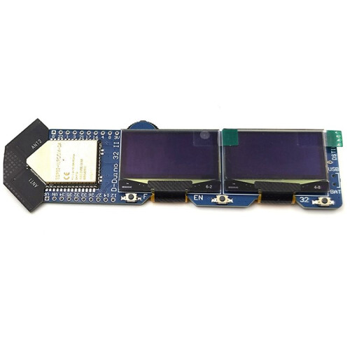 D-Duino-32 II Dual Screen ESP32-WROOM-da Development Board Wi-Fi +  +  LE MCU Module for  Home
