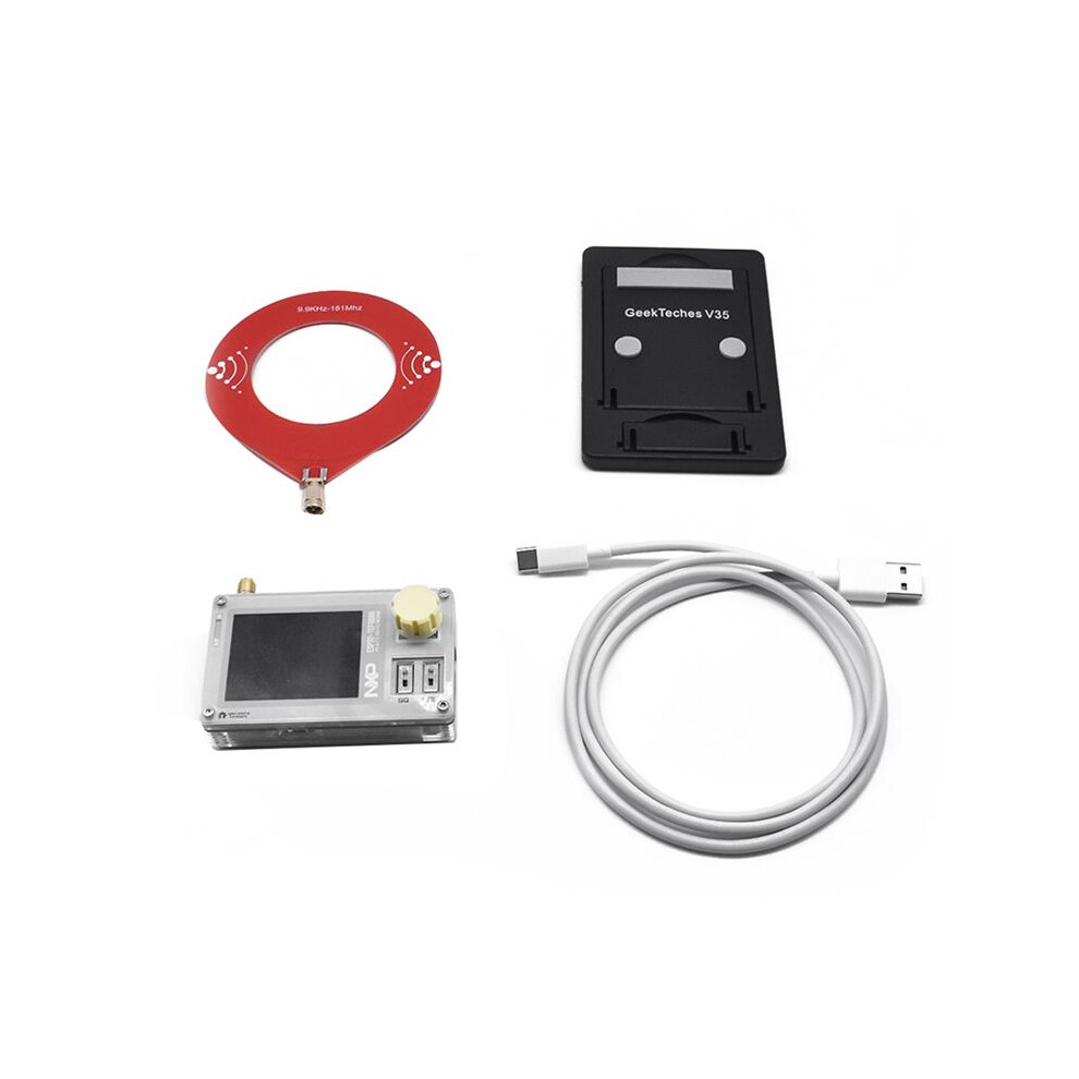 Tef6686 Dsp Radio 2.0 Inch Ips Screen Esp32 Full Band Radio Fm/Lw/Mw/Sw Shortwave Radio Receiver With Donut Antenna A 6033319654866