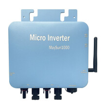Micro-Inverter Solare da 1000 W, Impermeabile, con Collegamento Alla Rete, Conversione da CC A CA, Wi-Fi Integrato, Spina US