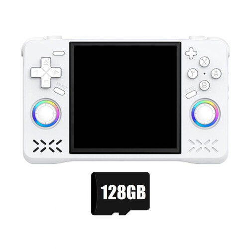 XF40H Retro Handheld Game Console 128G 4.0In IPS Screen Linux Support WiFi RGB 3D Joystick Portable Pocket Game Player E