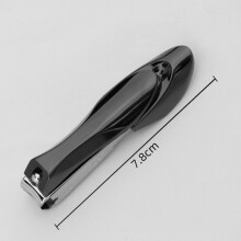 XiYing Stainless Steel Nail Clippers with Built-In File, Nano Precision Blade for Effortless Trimming, Manicure and Pedicure Care, 1 Count