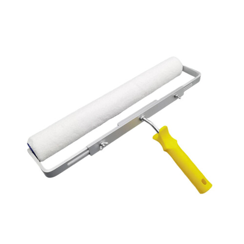 18" Microfiber Paint Roller Brush with Bracket, Compatible with Standard Rollers