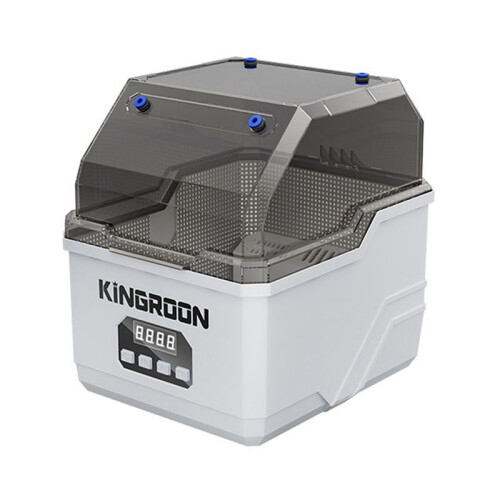 KINGROON 3D Printer Double Roll Filament Dry Box 360 Hot Air Circulation Heating Adjustable Screen Display Drying Box US PLUG