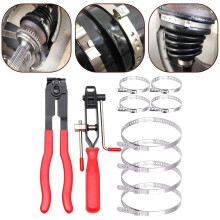 Kit profissional de 10 alicates para fixação de juntas de bota, para instalação rápida e segura.