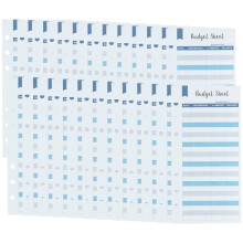 50 Sheets Cash Envelopes Budget Wallet Expense Tracker Recording Cards Office
