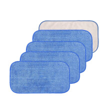 Recharges de 5 lingettes de nettoyage Tizuqe en fibres hautement absorbantes pour balai serpillière MR SIGA - Accessoire de rechange sans danger