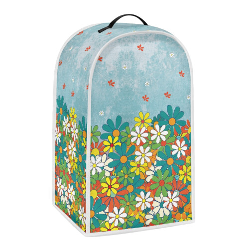 Daisy Pattern Mixer Cover 1Set Dustproof for Household 1