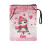 Washable Polyester Book Sleeve Protector Pouch – Lightweight Textbook Organizer with Heart-Shaped Cat Pattern 2