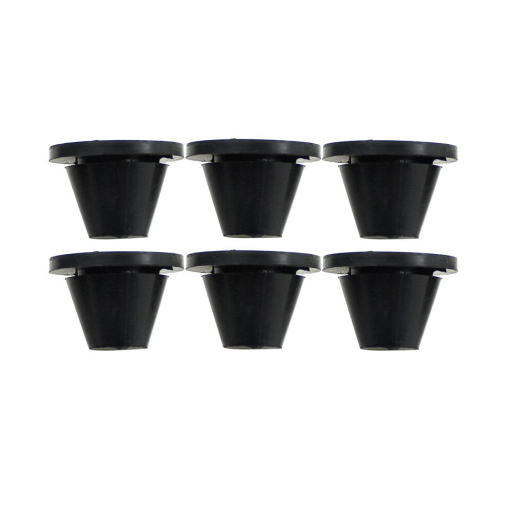 6X Rubber Side Cover Grommets Fits For Harley Touring Road King Glide 1996-2007 9159796083658
