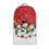 Snowman Musical Note Pattern Easy to Clean Food Processor Cover for Kitchen Counter Polyester, Reusable, Multifunctional 1