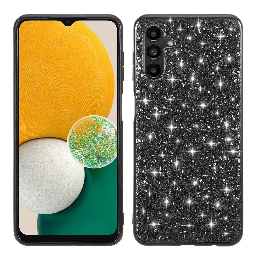 Tarise Case For Samsung Galaxy A54 5G: Glitter Sparkle, Slim Shockproof Tpu, Anti-Slip, Black 9159796082217