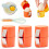 Quick Split Egg Opener & Separator, Stainless Steel Egg Shell Breaker – Compatible with Raw Eggs 1