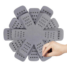12PCS Silicone Pan Protectors for Stacking – 4 Sizes, Non-Scratch, Heat-Resistant to 450F, Compatible with All Cookware