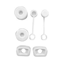 Tizuqe 6Pieces Spill-Proof-Stopper Set for Stanley-Cup Keep Your Cup Clean and-Tidy