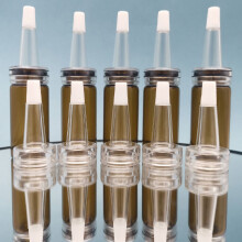 50pcs Transparent Plastic Vial Bottle Cap for Skincare and Cosmetic Use Effortless Extraction