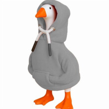7" Desk Goose Outfits, Mini Desktop Goose Clothes, Magnetic Goose Statue Key Holder & Table Decor – Compatible with Goose Statues