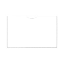 Plastic Card Protector Sleeves – Waterproof ID, License & Trading Card Covers, Clear Business Card Storage for Collectibles