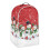 Snowman Musical Note Pattern Easy to Clean Food Processor Cover for Kitchen Counter Polyester, Reusable, Multifunctional 2