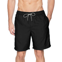 swim trunks men Sports Net Beach Shorts Dry Quick With Inner Casual Pants Men's Shorts Men's Swimwear men's swim trunks Black + 3XL