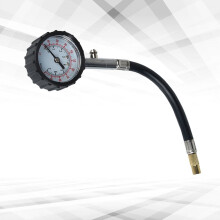 Air Pressure Gauge for Tires Black 10.2 x 2.4 in 1 Pack