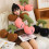 Coquette Pillow Wool Blend Soft Living Room Cushion 5