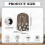 Mixer Cover for Polyester Top Handle with Easy to Install 6