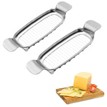Stainless Steel Multifunctional Cheese Slicer, Handheld Butter Cutter