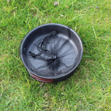 Safe Coating Black Outdoor Frying Pan Foldable Handle Ideal for Home and Camping Cooking