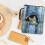 Book Cover Notebook Wrap with Zipper Lightweight Polyester 4