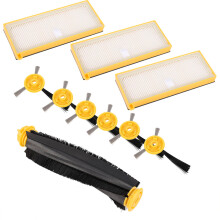 Peças de reposição para aspirador robô Shark Ion, kit de manutenção com escovas, filtros, escova principal, escovas laterais e ferramenta de