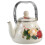 Vintage Floral Pattern Enamel Teapot Multi 1Set 7.5X5.3X5.3In 6