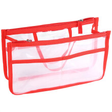 Waterproof Travel Organizer Transparent Design Thickened Pouch for Unisex Bag Multi Purpose Storage Compact Size for Trips and Camping
