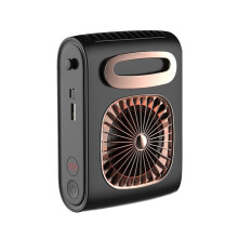 Quiet Operation Rechargeable Portable Fan Compact Design Three Speed Wind Adjustment Battery Operated Lightweight Fan For Summer Heat Relief