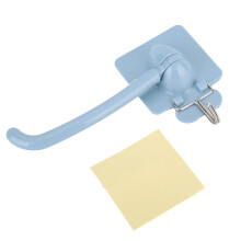 Beschadigt de muur niet. Zelfklevende, draaibare muurhaak, handdoekhouder voor multifunctioneel gebruik, perfect om handdoeken op te hangen dankzij