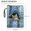 Book Cover Notebook Wrap with Zipper Lightweight Polyester 8