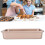 Durable Carbon Steel Baking Sheet Non Stick Rectangular Oven Pan Large Capacity 1