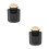 2 Pack Guitar Humidifier Water Humidity Meter Guitars Black 6