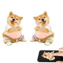 Shiba Inu car anti-collision stickers 2 pcs