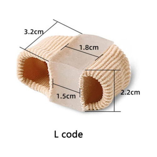 Toe Spreader Separator Bunion Hallux Valgus Corrector Foot Care Orthopedic (L) 1