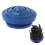 ROCKROK 100pcs Hole Drill Bit Storage for Case Holder Round Shape Hard Plastic Organizer 3