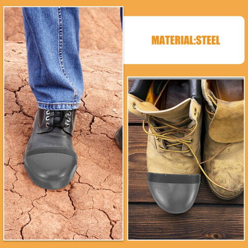 Men's Safety Toe Cap Soles 2 Pairs 2