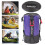 Camping Sleeping Bag Compression Stuff Sack Waterproof Storage Bag Camping Storage (Purple) 4