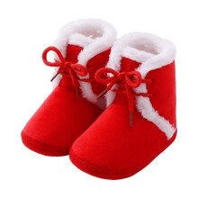 Easy Wear Baby First Walkers Learning to Walk Shoes Breathable Cotton Fabric And Slip Resistant Bottom Design