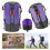 Camping Sleeping Bag Compression Stuff Sack Waterproof Storage Bag Camping Storage (Purple) 6