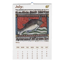 2026 Monthly Wall Calendar Premium Art Paper Wall Hanging Art Calendars With Bold Illustrations And Large Date Markings